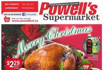 Powell's Supermarket Flyer December 16 to 31