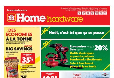 Home Hardware (QC) Flyer December 16 to 22