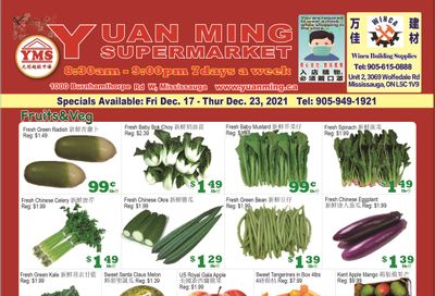 Yuan Ming Supermarket Flyer December 17 to 23