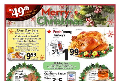 The 49th Parallel Grocery Flyer December 16 to 24