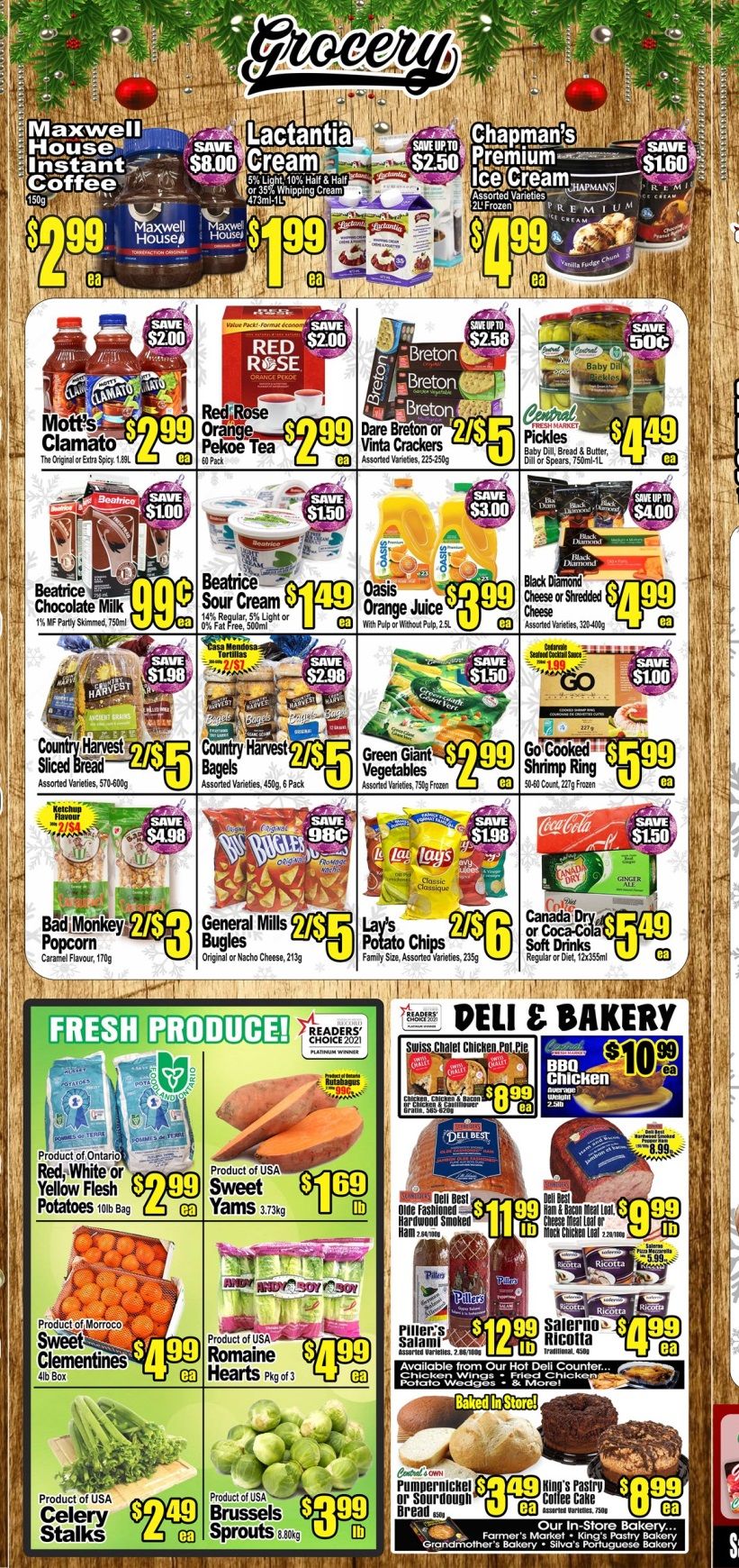 Central Fresh Market Flyer December 16 to 31