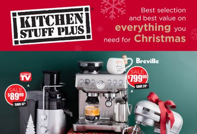 Kitchen Stuff Plus Flyer December 16 to 23