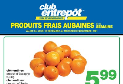 Wholesale Club (QC) Fresh Deals of the Week Flyer December 16 to 22