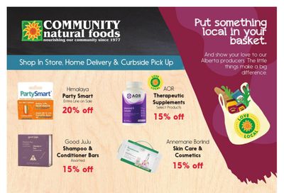 Community Natural Foods Flyer December 16 to 22