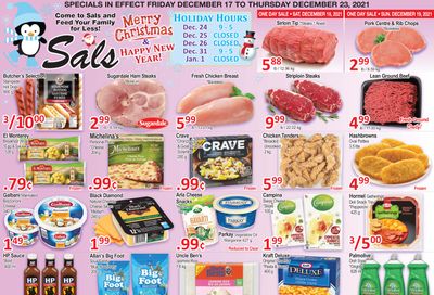 Sal's Grocery Flyer December 17 to 23