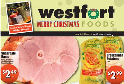 Westfort Foods Flyer December 17 to 24
