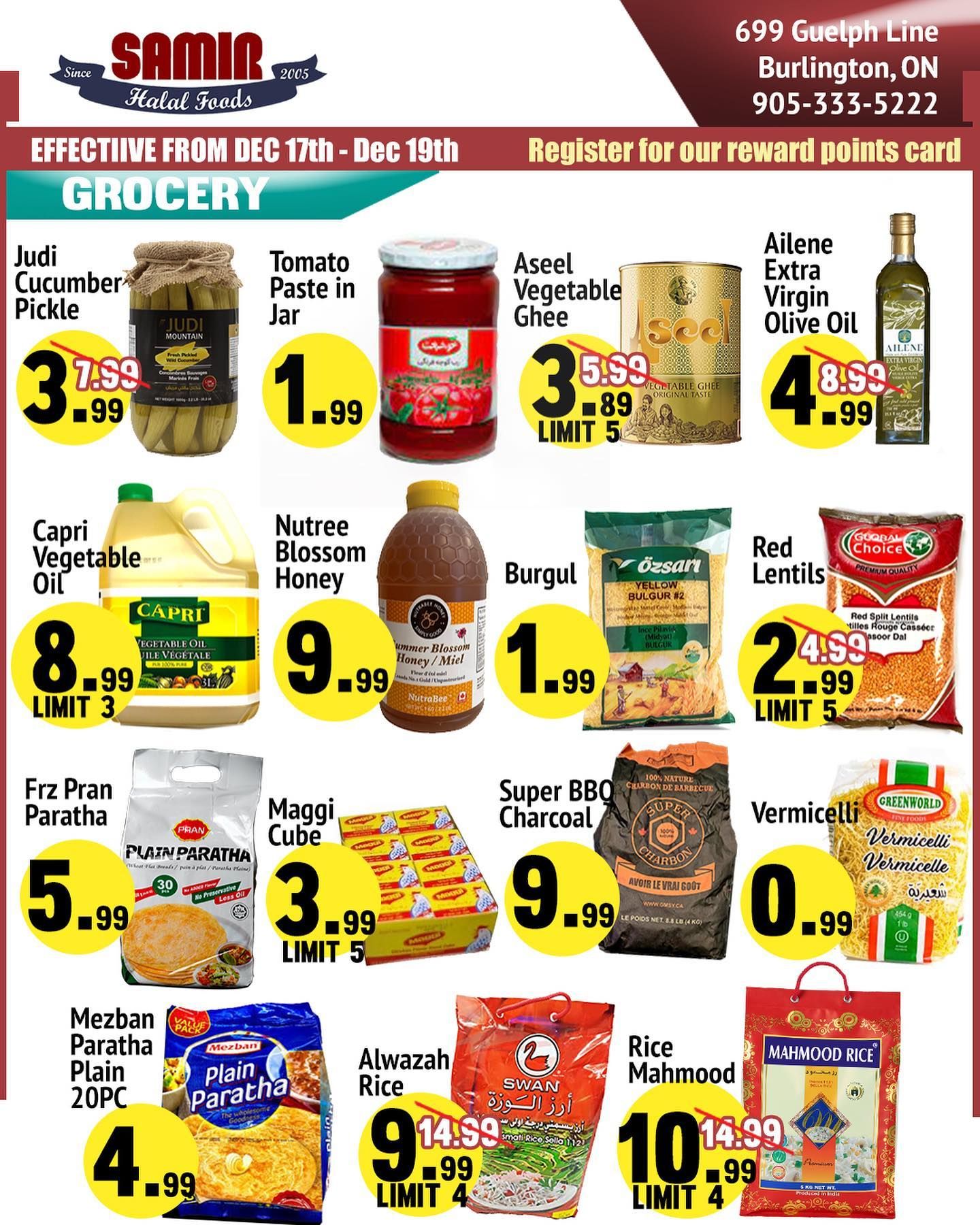 Samir Supermarket Flyer December 17 to 19