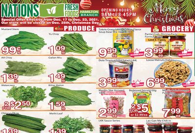 Nations Fresh Foods (Hamilton) Flyer December 17 to 23