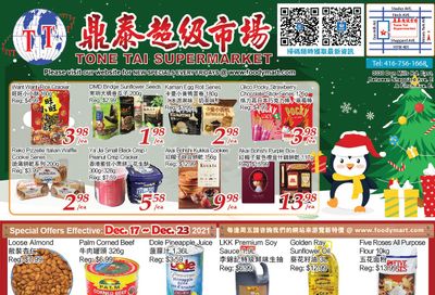 Tone Tai Supermarket Flyer December 17 to 23