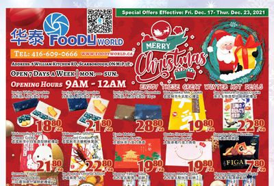 Foody World Flyer December 17 to 23