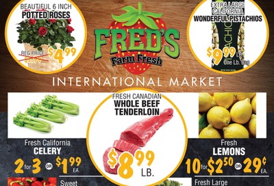 Fred's Farm Fresh Flyer October 23 to 29