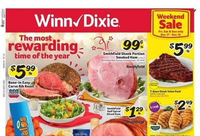 Winn Dixie (AL, FL, GA, LA) Weekly Ad Flyer December 17 to December 24