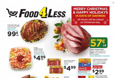 Food 4 Less (IL) Weekly Ad Flyer December 17 to December 24