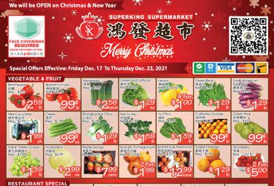 Superking Supermarket (North York) Flyer December 17 to 23