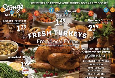 Stong's Market Flyer December 17 to 31