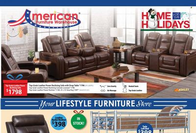 American Furniture Warehouse (AZ, CO, TX) Weekly Ad Flyer December 17 to December 24