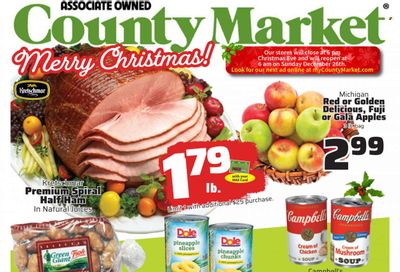 County Market (IL, IN, MO) Weekly Ad Flyer December 17 to December 24