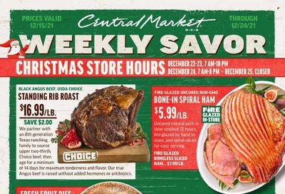 Central Market (TX) Weekly Ad Flyer December 17 to December 24