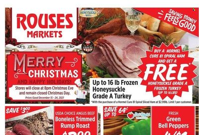 Rouses Markets (AL, LA, MS) Weekly Ad Flyer December 17 to December 24