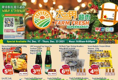 Farm Fresh Supermarket Flyer December 17 to 23