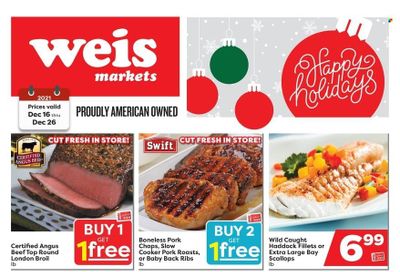 Weis (MD, NY, PA) Weekly Ad Flyer December 17 to December 24