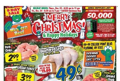 Western Beef (FL, NY) Weekly Ad Flyer December 17 to December 24