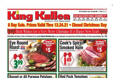King Kullen (NY) Weekly Ad Flyer December 17 to December 24
