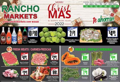 Rancho Markets (UT) Weekly Ad Flyer December 17 to December 24