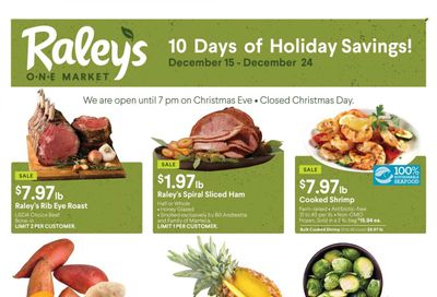 Raley's (CA, NV) Weekly Ad Flyer December 17 to December 24