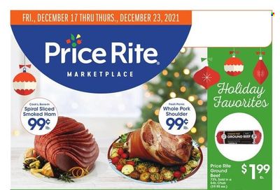 Price Rite (CT, MA, MD, NH, NJ, NY, PA, RI) Weekly Ad Flyer December 17 to December 24