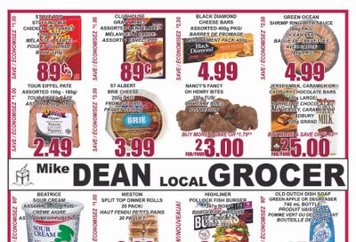 Mike Dean Local Grocer Flyer December 17 to 30