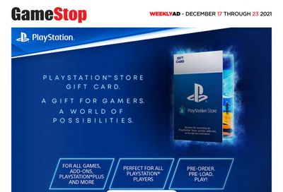 GameStop Flyer December 17 to 23