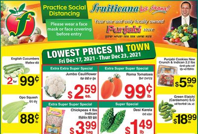 Fruiticana (Edmonton) Flyer December 17 to 23