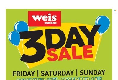 Weis (MD, NY, PA) Weekly Ad Flyer December 18 to December 25