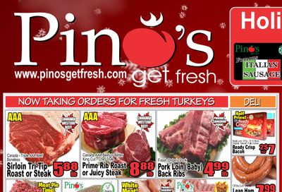 Pino's Flyer December 18 to 24