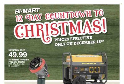 Bi-Mart (ID, OR, WA) Weekly Ad Flyer December 18 to December 25