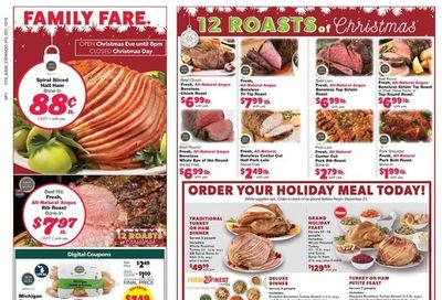 Family Fare (MI) Weekly Ad Flyer December 18 to December 25