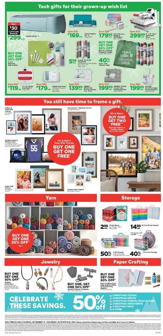 Michaels Weekly Ad Flyer December 19 to December 26