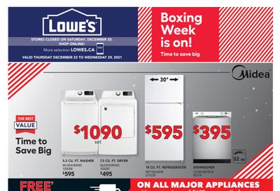 Lowe's Flyer December 23 to 29