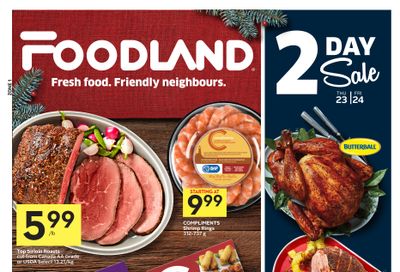 Foodland (ON) Flyer December 23 to 29