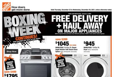 Home Depot (Atlantic) Flyer December 23 to 29