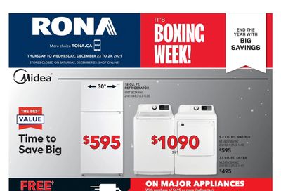 Rona (West) Flyer December 23 to 29