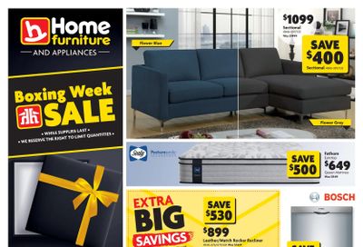 Home Furniture (BC) Boxing Week Sale Flyer December 23 to January 2