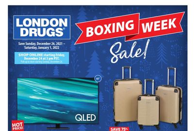 London Drugs 2021 Boxing Week Sale Flyer December 24 to January 1