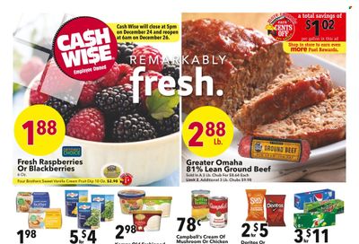Cash Wise (MN, ND) Weekly Ad Flyer December 22 to December 29