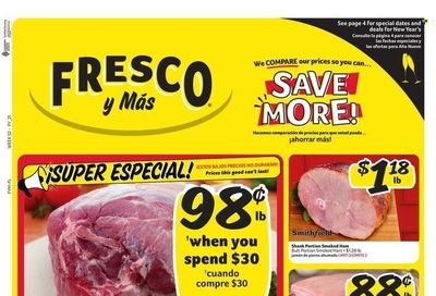 Fresco y Más (FL) Weekly Ad Flyer December 22 to December 29
