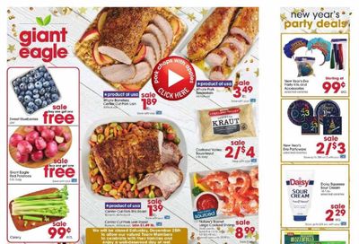 Giant Eagle (OH, PA) Weekly Ad Flyer December 22 to December 29