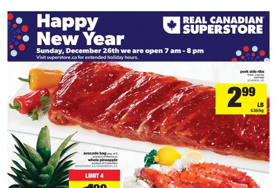 Real Canadian Superstore (ON) Flyer December 26 to 29