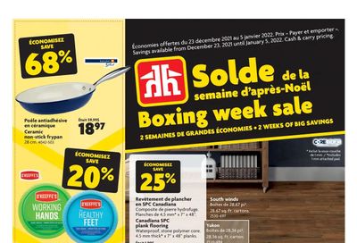 Home Hardware Building Centre (QC) Boxing Week Sale Flyer December 23 to January 5