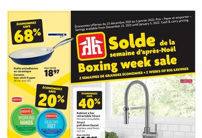 Home Hardware (QC) Boxing Week Sale Flyer December 23 to January 5